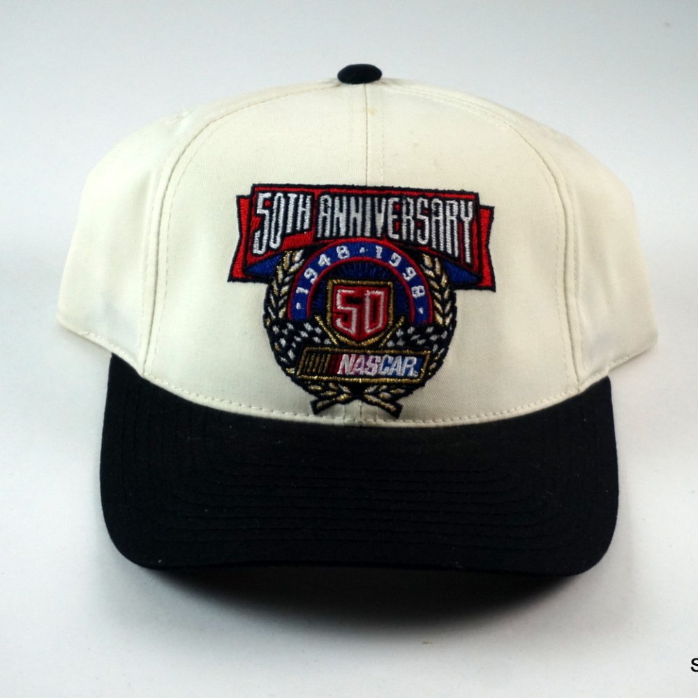 Vintage Nascar 50th Anniversary Strapback Hat
